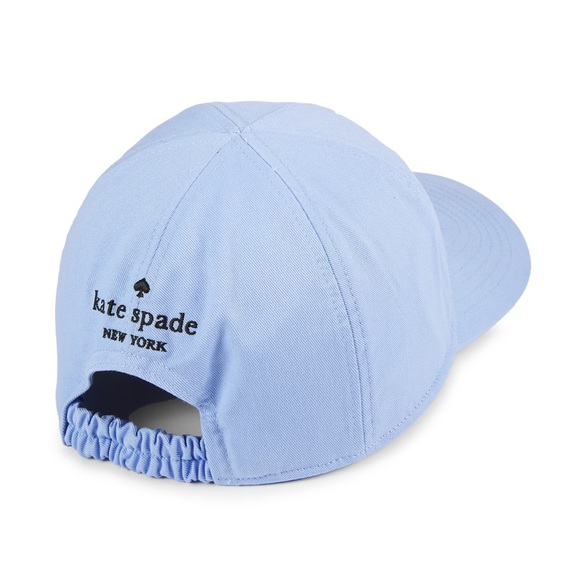 NWT kate spade Logo Denim Baseball Cap main image 4